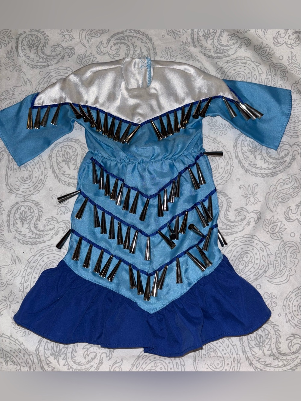 American girl Kaya doll jingle dress missing 1 bell